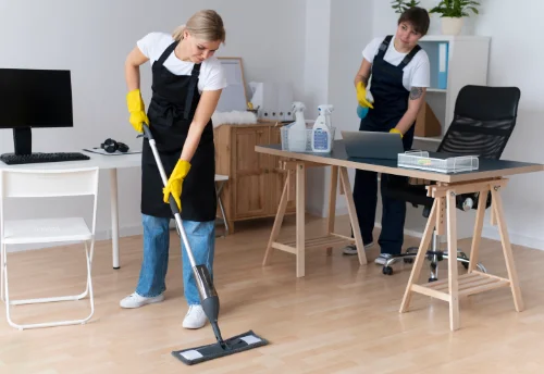 Nettoyage de bureau professionnel à Sainte-Scolasse-sur-Sarthe